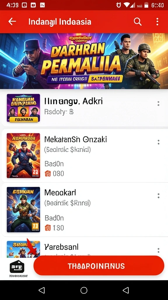 Tangkapan layar menampilkan grafis yang memukau dalam permainan.