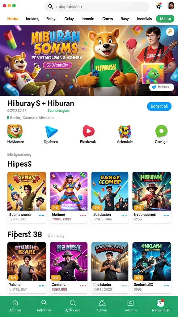 Menampilkan gameplay yang seru dan menantang.