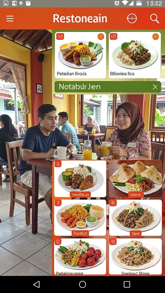 Tampilan antarmuka yang menarik dan mudah digunakan.