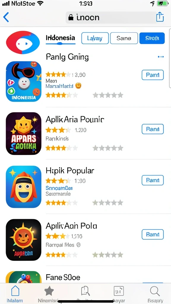 Tampilan antarmuka yang user-friendly dan menarik.