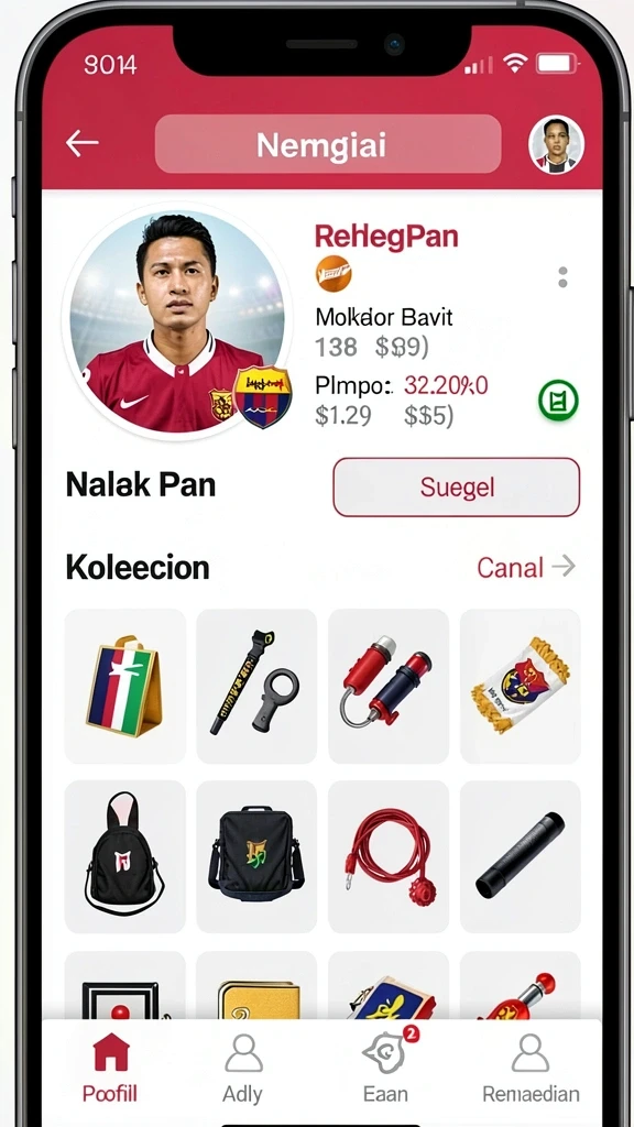 Fitur interaksi sosial yang membuat permainan lebih seru.