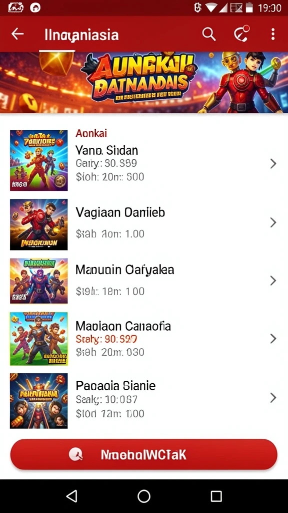 Screenshot dari level menantang dengan grafis memukau.