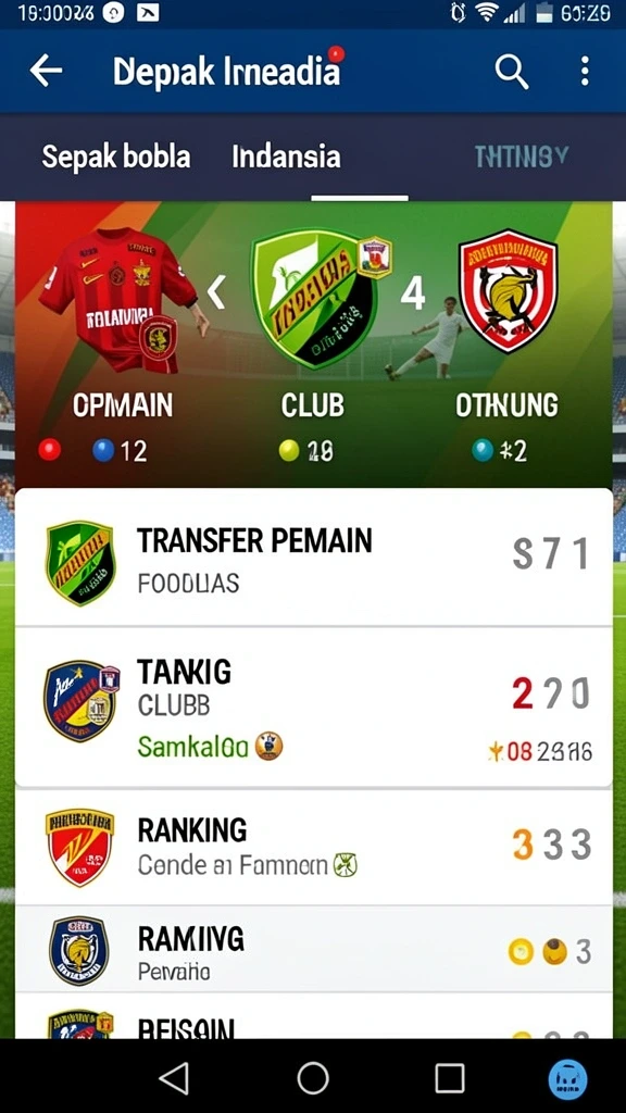 Tampilan antarmuka yang ramah pengguna.