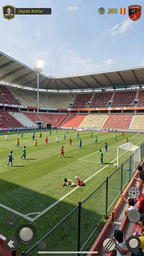 Tampilan awal permainan yang menarik dan intuitif.
