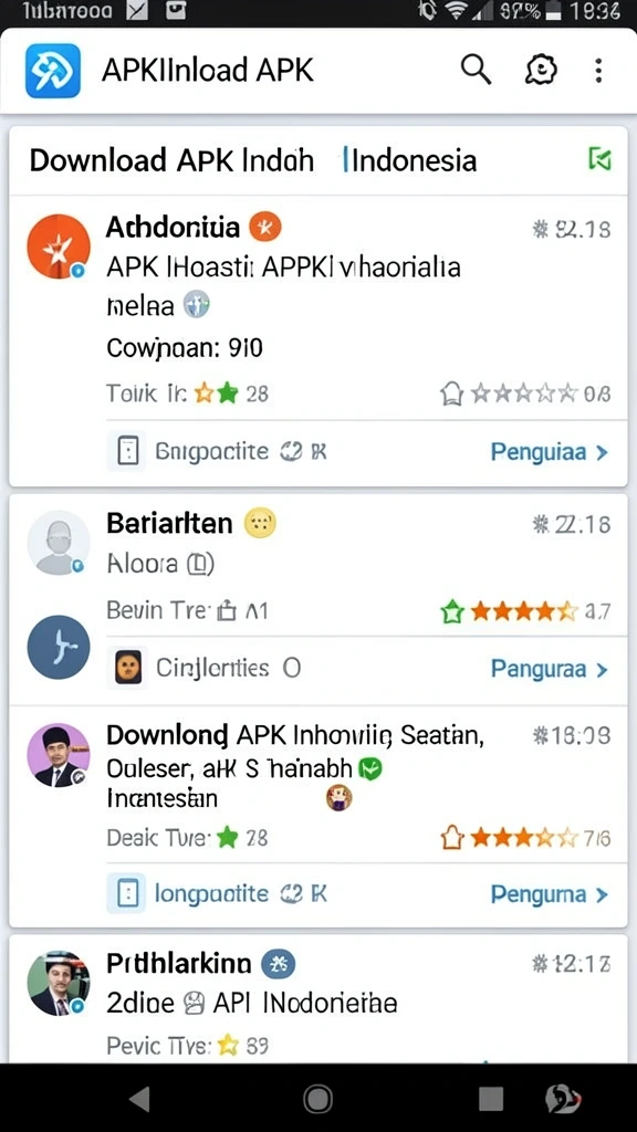 Antarmuka utama GUATOGEL yang menarik dan intuitif.