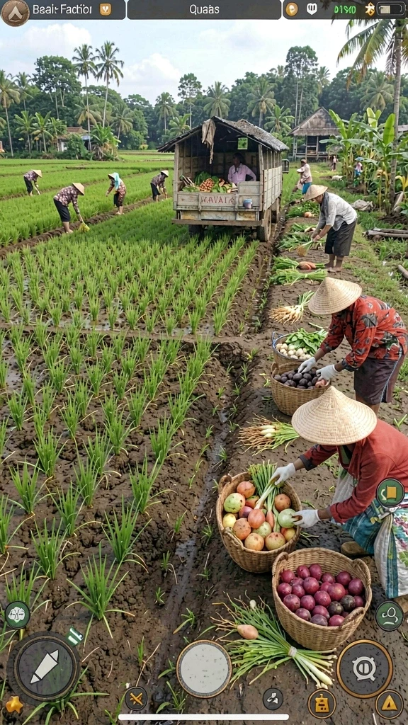 Visual karakter yang beragam dan menarik.