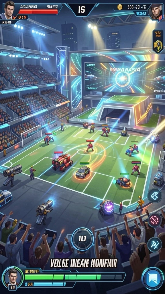 Mode multiplayer yang memungkinkan kerjasama tim.