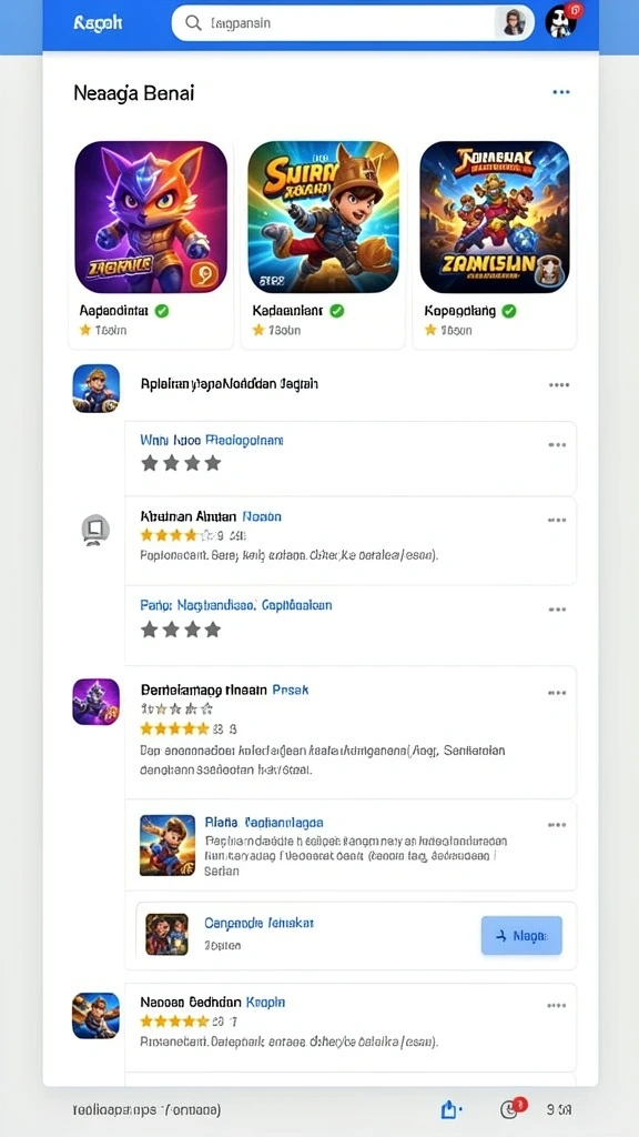 Tampilan antarmuka yang ramah pengguna.