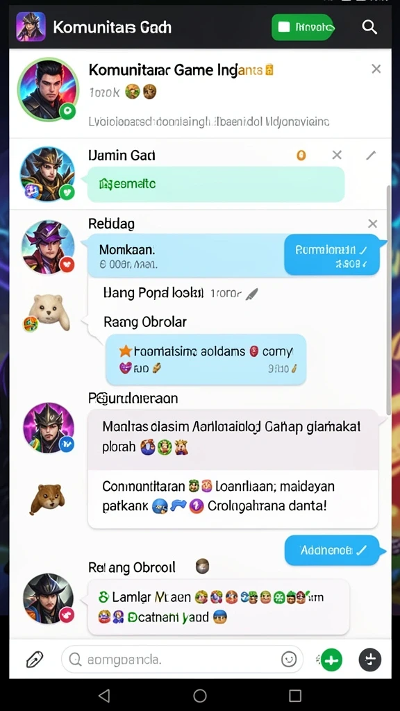 Tampilan antarmuka yang menarik dan mudah diakses.