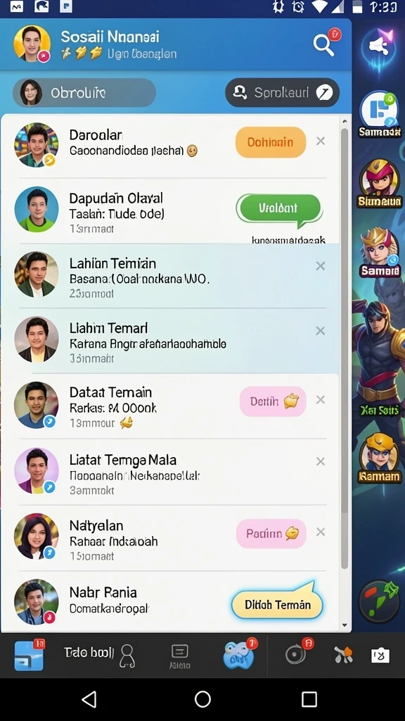 Pengalaman multiplayer yang seru dan menyenangkan.