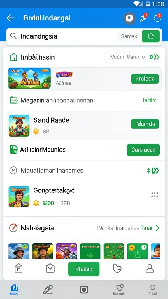 Tangkapan layar menampilkan karakter-karakter unik dalam KETUA.