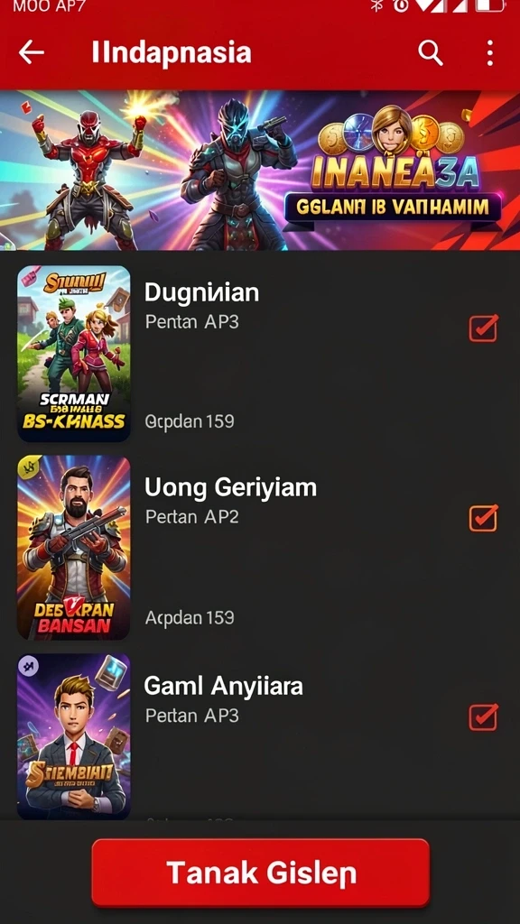 Tampilan antarmuka yang sederhana dan mudah dinavigasi.