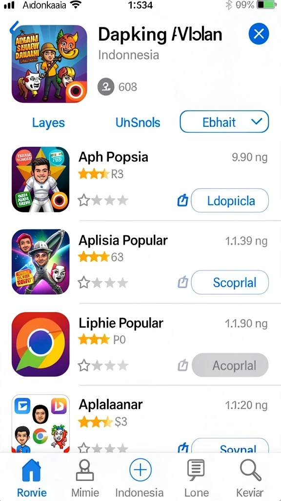 Screenshot menunjukkan salah satu level menantang dalam permainan.
