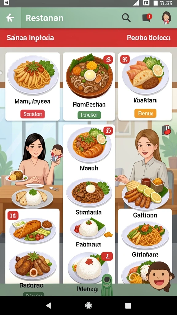 Gambar level permainan yang penuh warna.