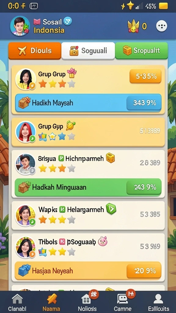 Berbagai hadiah menarik menanti para pemain.