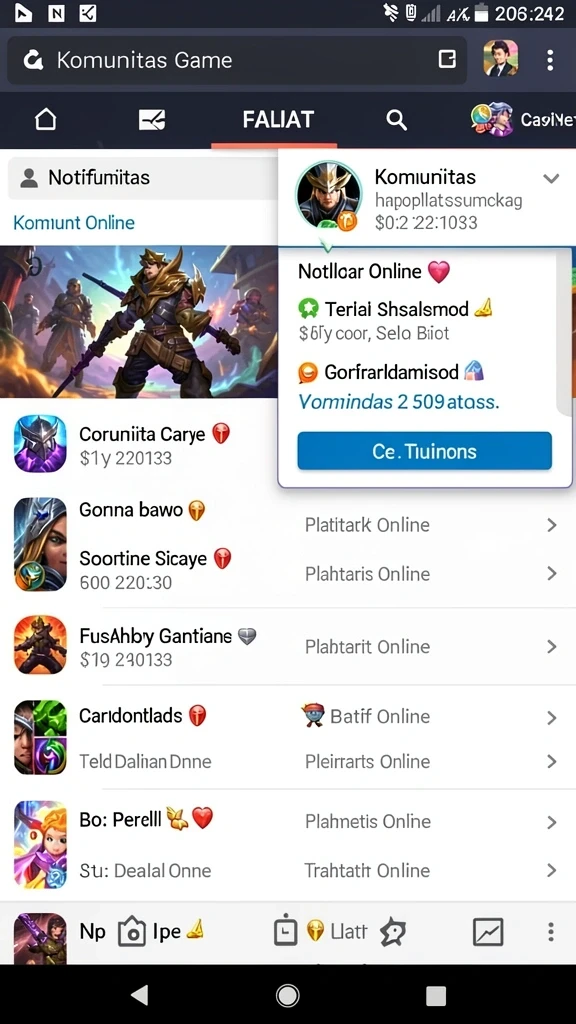 Banyak pilihan permainan menarik untuk dicoba.