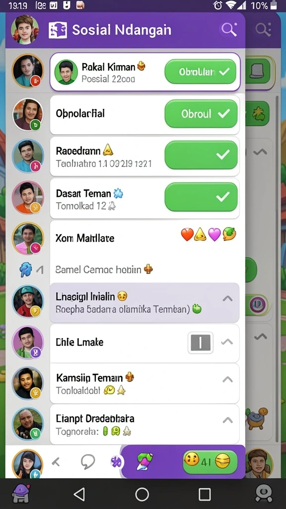 Tampilan antarmuka yang menawan dan user-friendly.