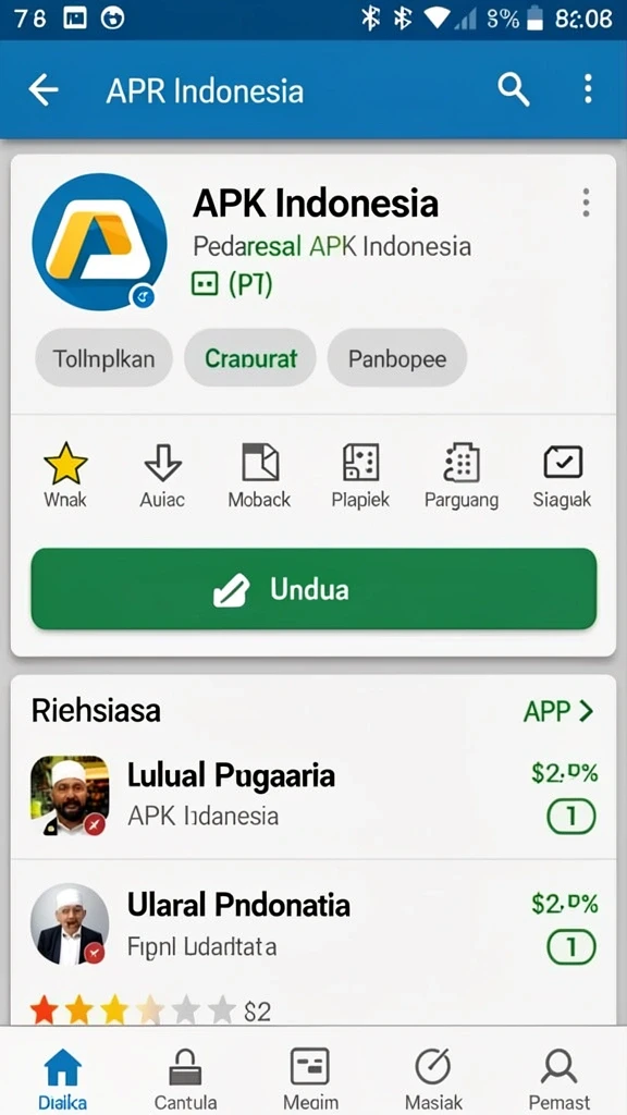 Tampilan antarmuka yang menarik dan mudah dinavigasi.