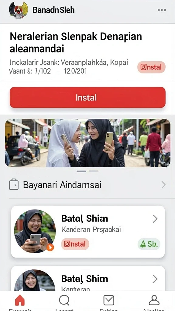Tampilan awal PESONA77 yang menarik.