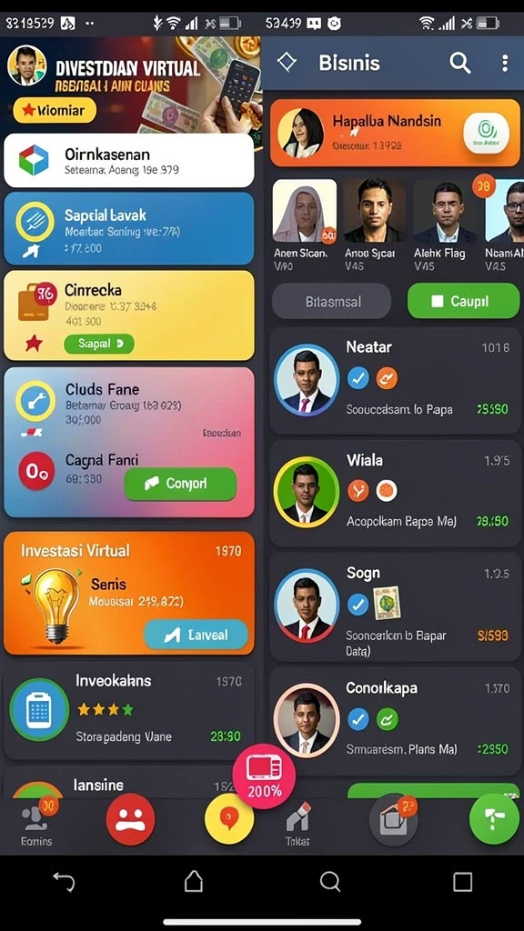 Aksi seru dalam gameplay PESONA77.