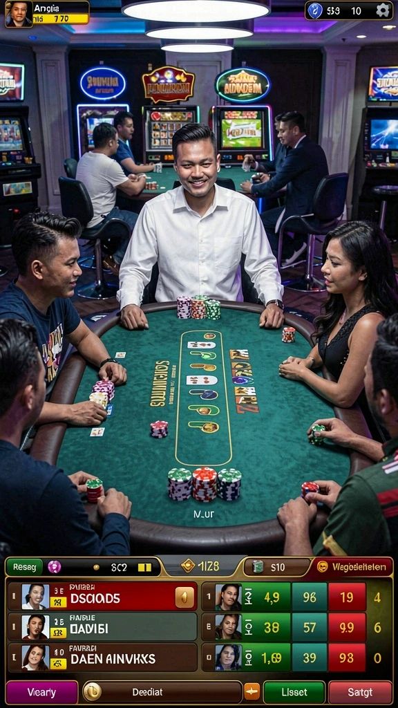 Beragam pilihan permainan judi dan slot yang seru.