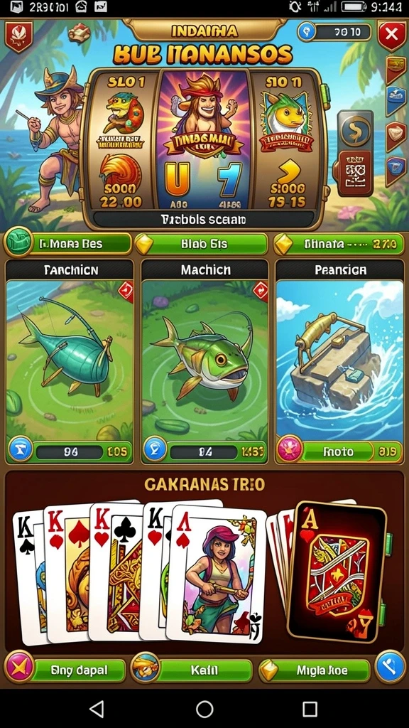 Pemandangan indah dari dunia RPGAME.