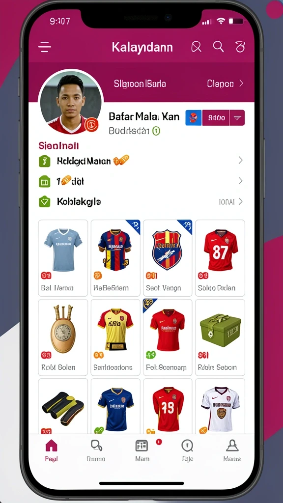 Fitur keamanan yang menjamin data pengguna.