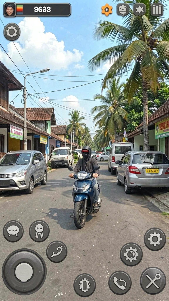 Tampilan grafik yang menakjubkan dalam petualangan.