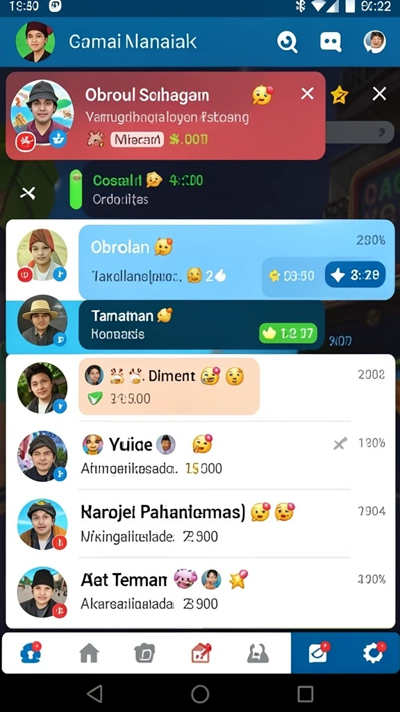 Tampilan utama aplikasi SULTANTOTO yang user-friendly.