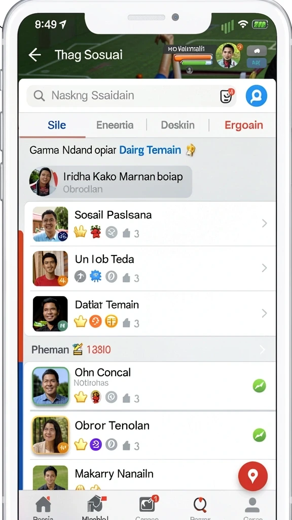Tampilan awal yang menarik dan intuitif.