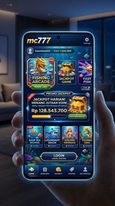 mc777 — layar beranda